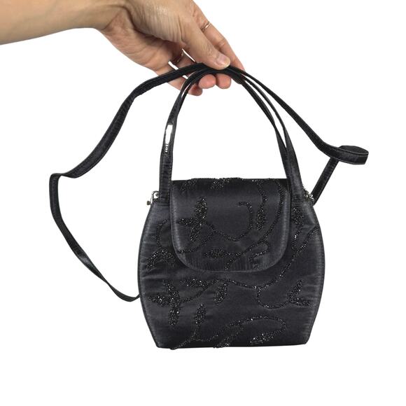 Vintage Liz Claiborne Handbag‎ Crossbody Beaded - Picture 1 of 12